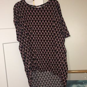 Lula Roe M Minnie Mouse top